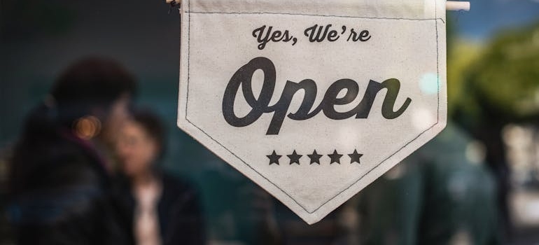 Yes, we are open sign.